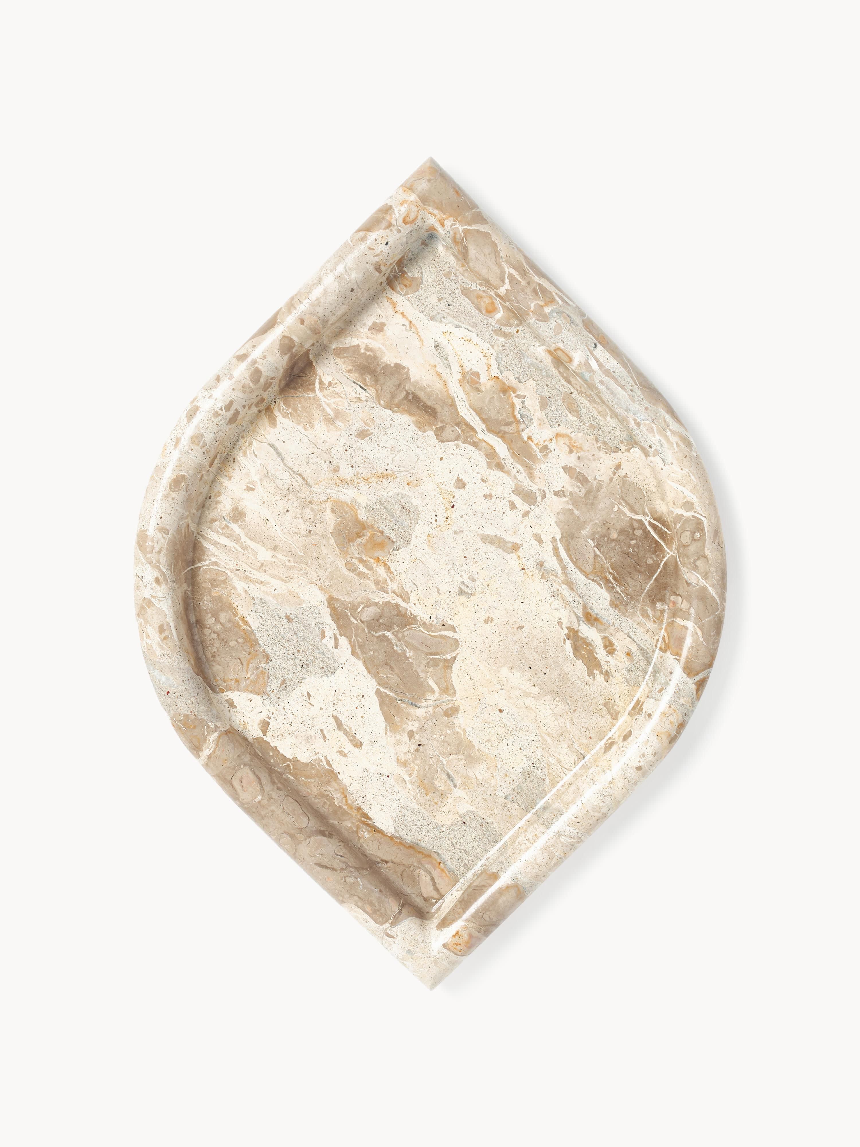 Decoratief dienblad Maba van marmer