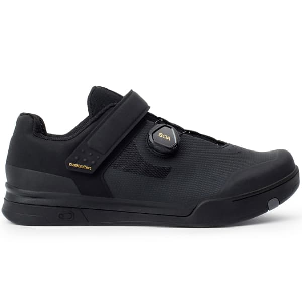 Chaussure VTT automatique CRANKBROTHERS MALLET BOA CLIP-IN BLACK/GOLD-BLACK