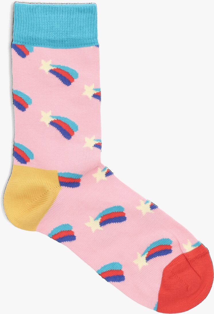 HAPPY SOCKS roze happy socks sokken kids shooting star