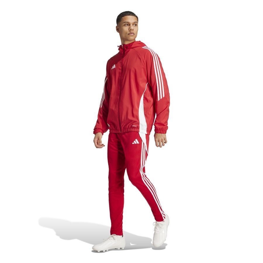 adidas Coupe-Vent Tiro 24 - Rouge/Blanc
