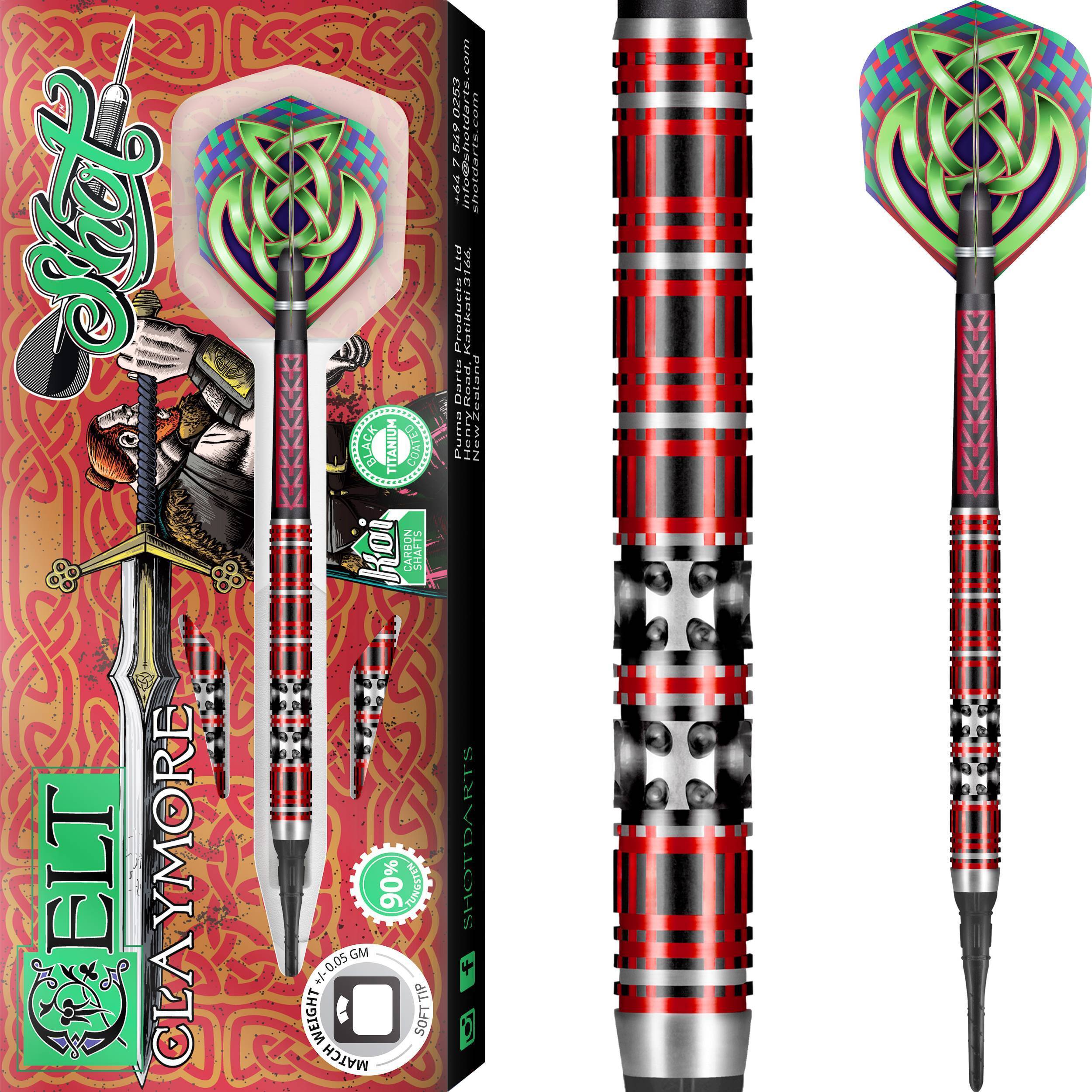 Shot - Celt Claymore - Softdart