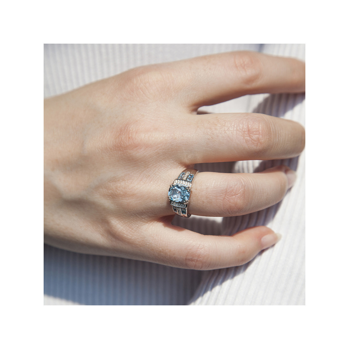Bague MATY Argent 925 zirconias