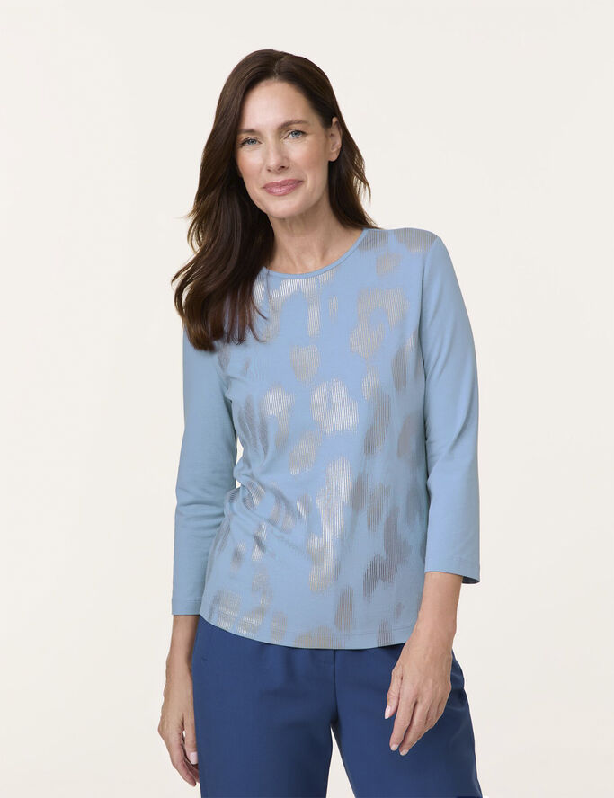 Gerry Weber T-SHIRT 3/4 SLEEVE Cloud