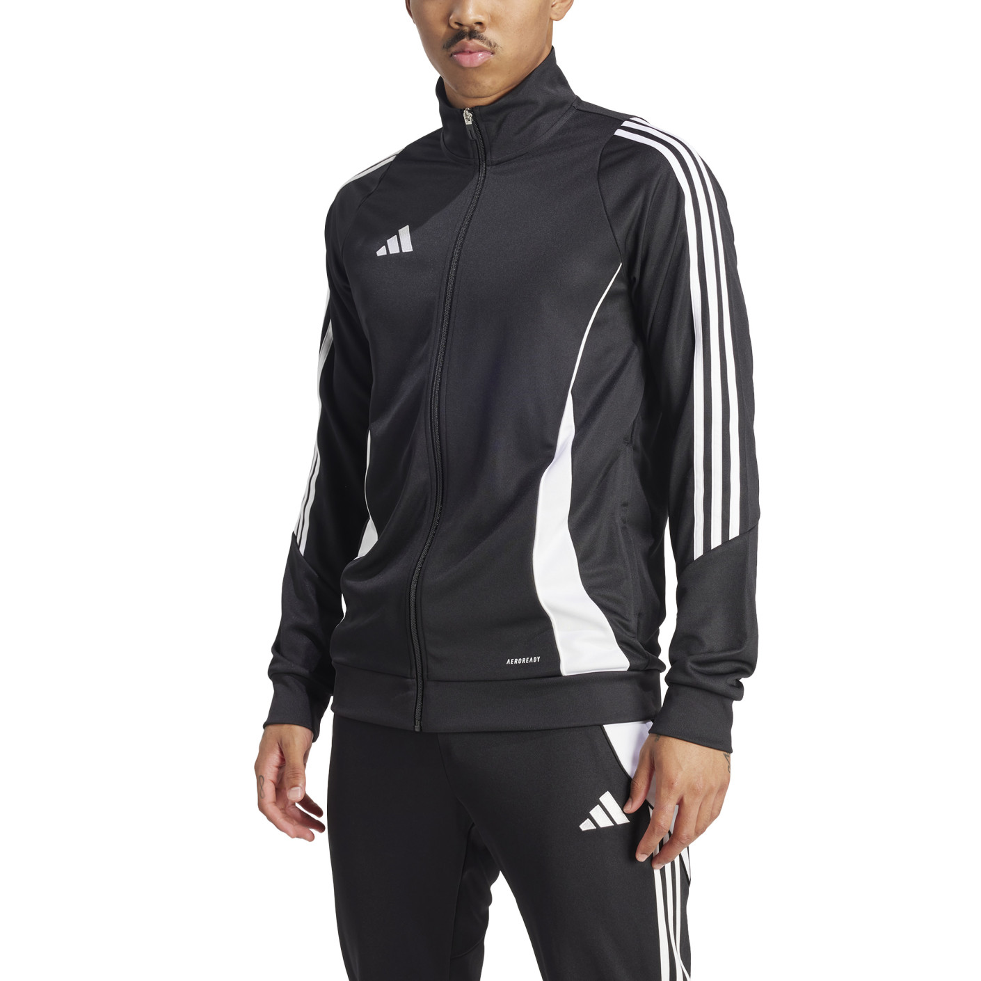adidas Tiro 24 Trainingspak Zwart Wit