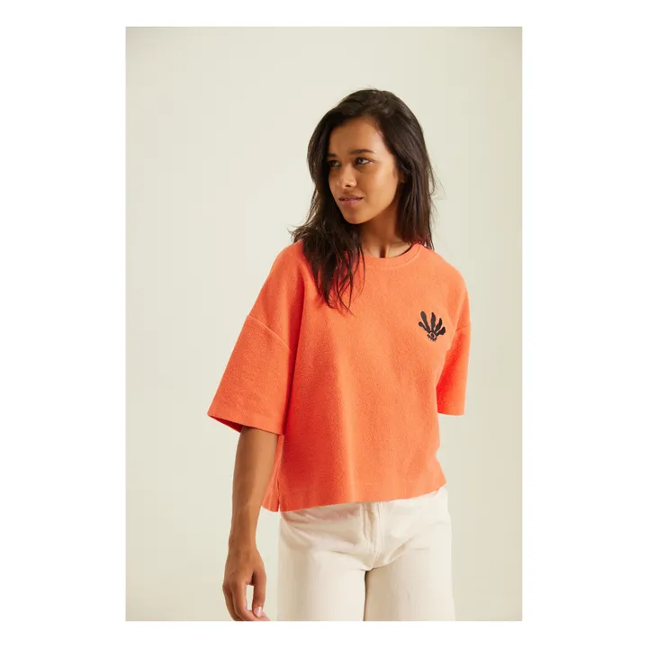 Tinsels Sweat Manches Courtes Valence | Orange