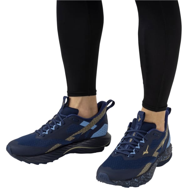 Chaussure trail MIZUNO WAVE RIDER TT 2 ESTATE BLUE/GOLDEN HALO/PARISIAN BLUE