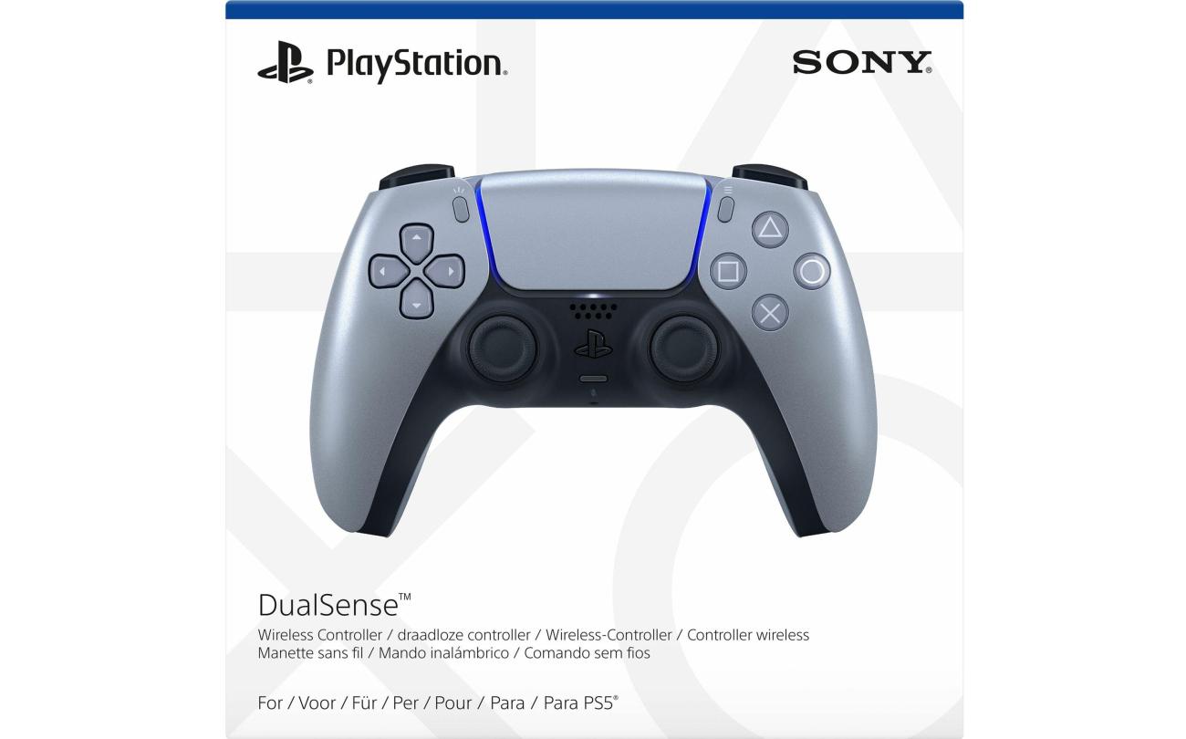 PS5 Wireless DualSense Controller Sterling Silver