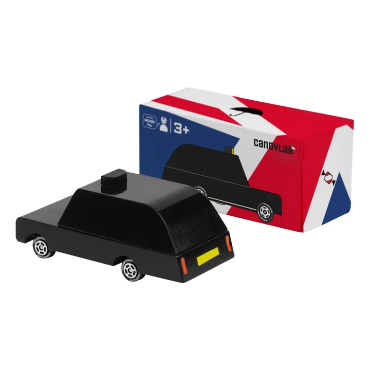 Candylab Taxi noir en bois
