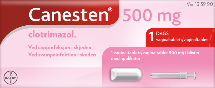Canesten vaginaltablett 500mg