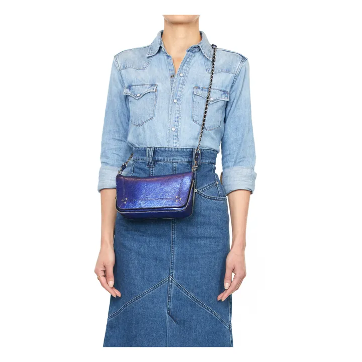 Jérôme Dreyfuss Sac Bobi S Lamé | Lamé Gitane