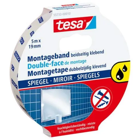 tesa Montageband Spiegel Powerbond, 5mx19mm