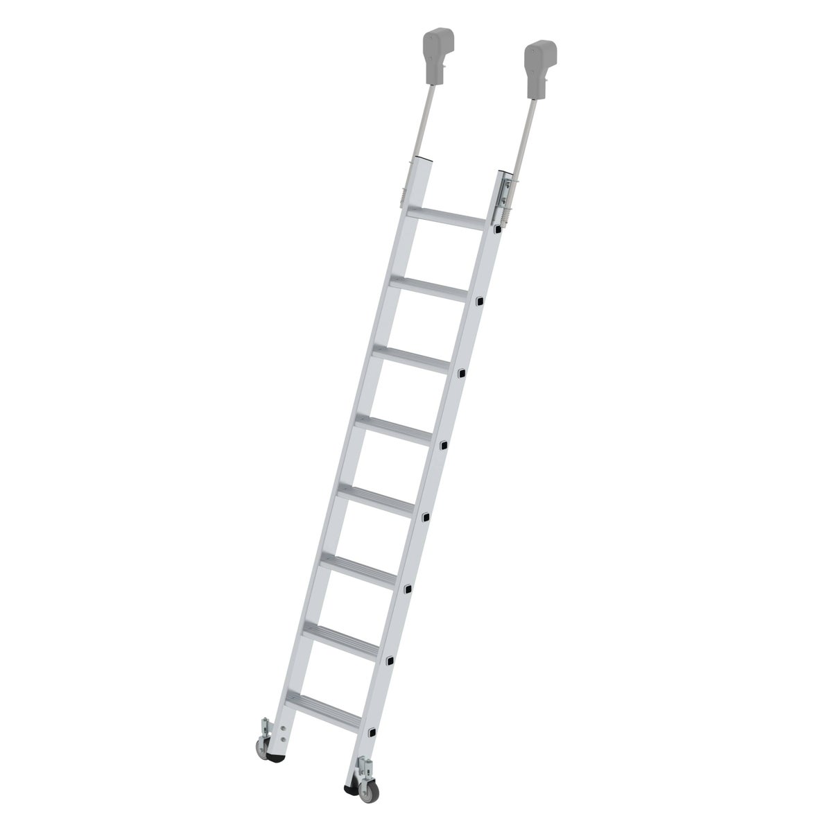 PROREGAL Mobiele Trapladder met 8 Treden