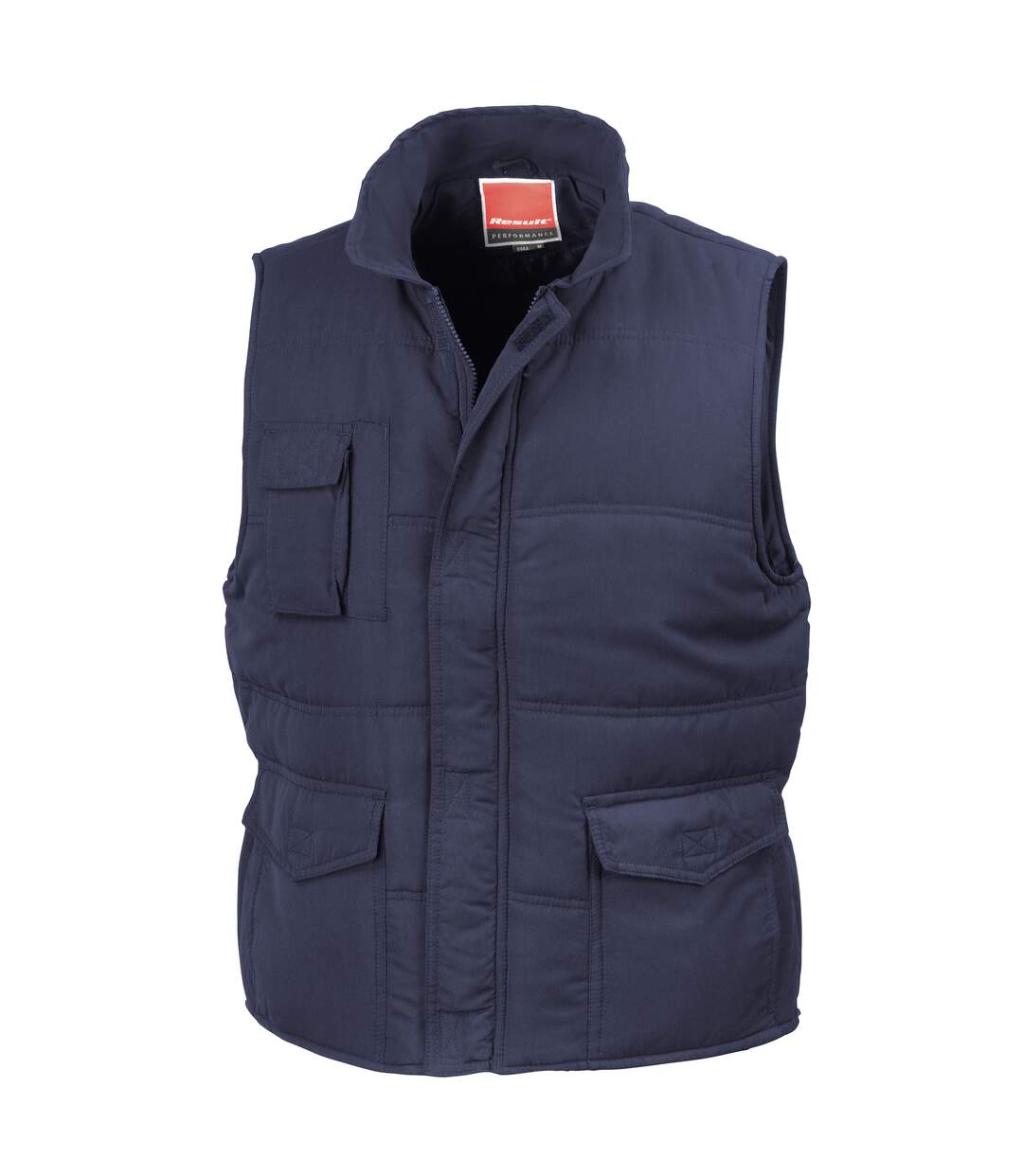 Result - Veste sans manches rembourrée coupe-vent - Homme (Bleu marine) - UTBC939