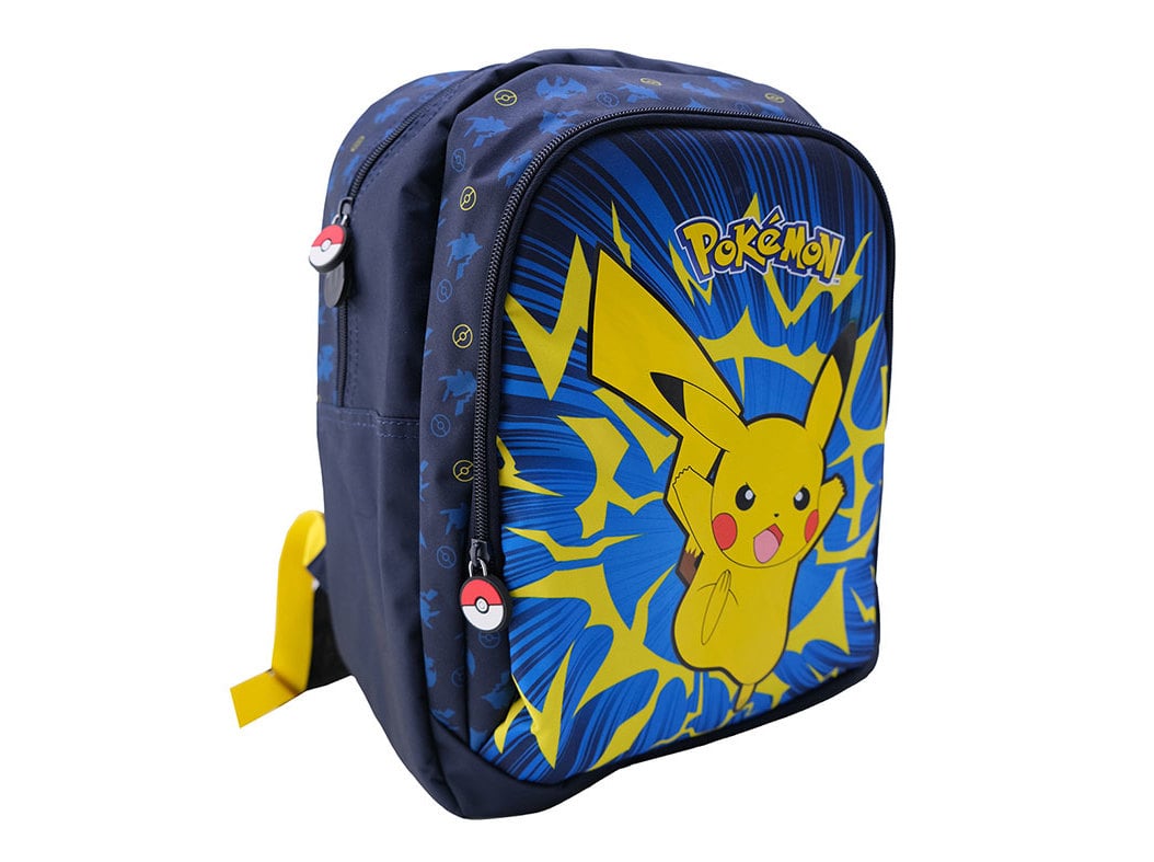MOCHILA POKÉMON 2 COMPARTIMENTOS 38CM 38X27X17CM