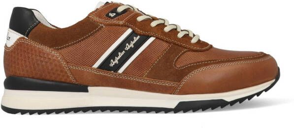 Australian Bruine Leren Sneakers met Comfortabele Pasvorm Brown Heren
