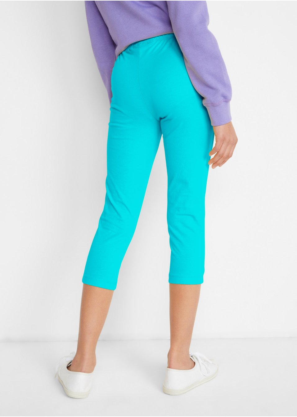 Lot de 2 leggings 3/4 fille