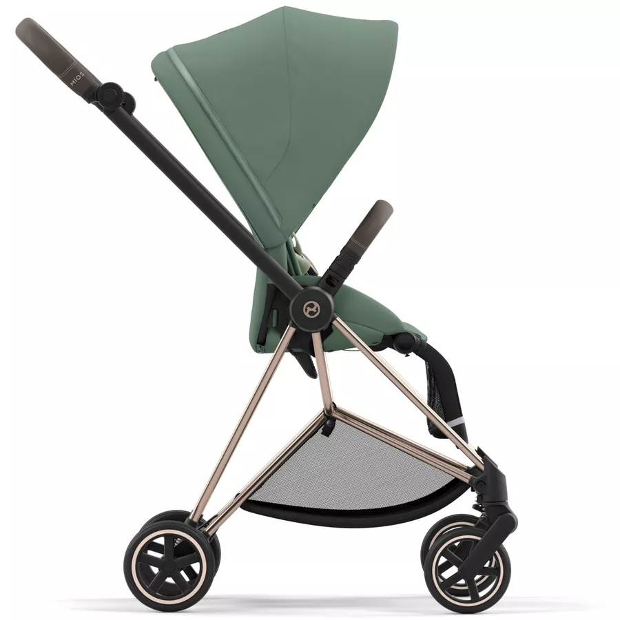 cybex PLATINUM Kombikinderwagen New Mios Rosegold Leaf Green