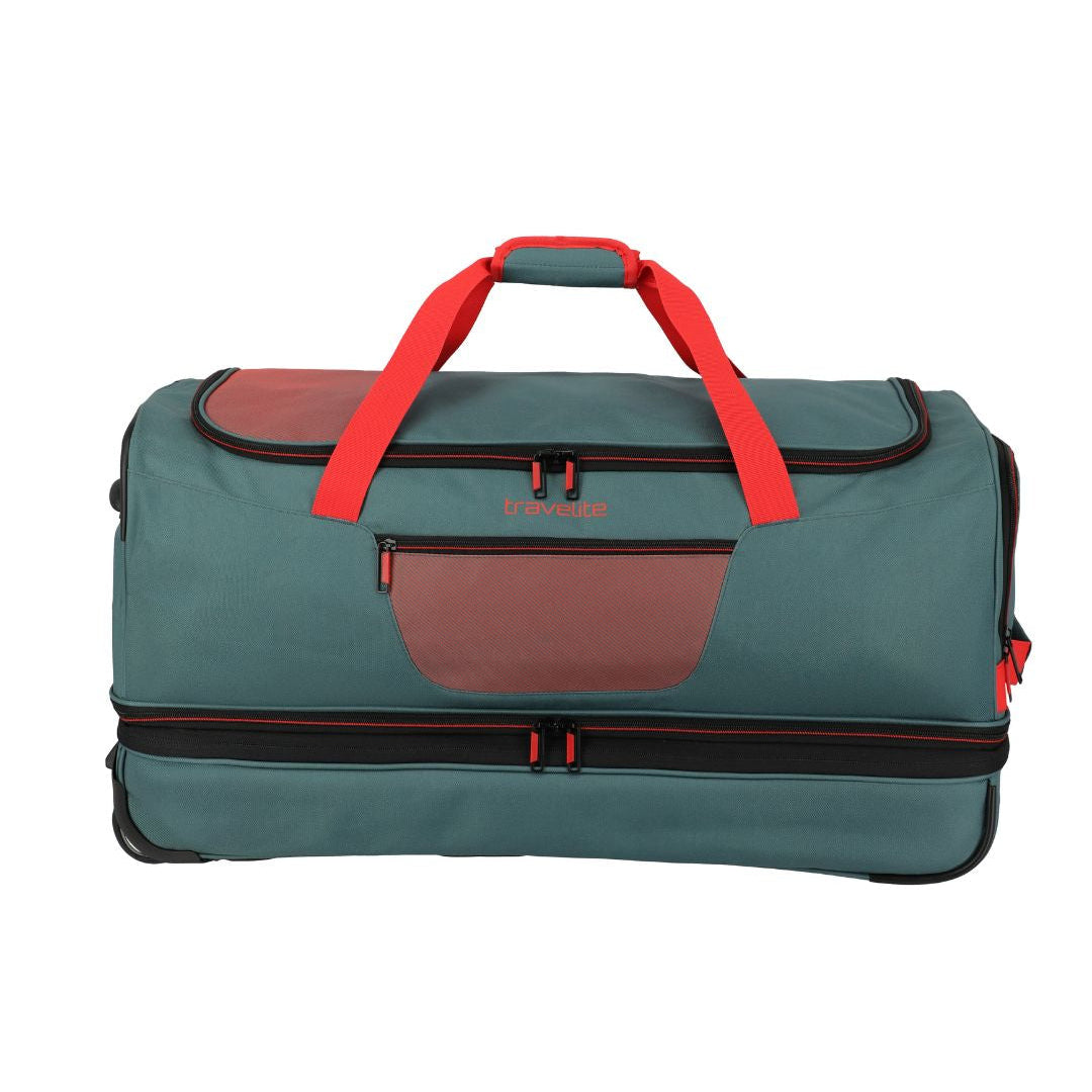 Basics Wheeled Duffle L Exp. green/orange Green Orange