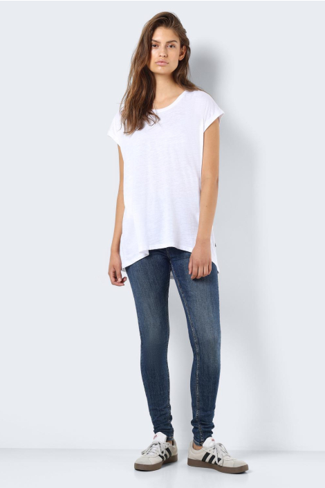 Noisy may witte dames t-shirt