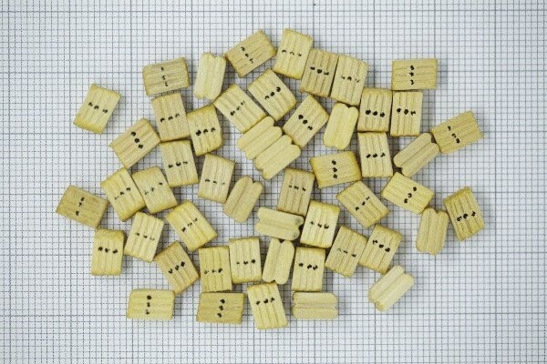 Billing Boats Fittings - Blokke - 3-Dobbelt - 7,5 MM - 50 Stk