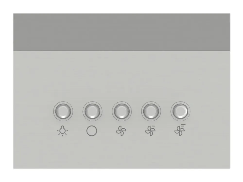 Gorenje Essential WHU629ES/S - Hætte - standard - bredde: 59.6 cm - dybde: 46.8 cm - udtrækning og recirkulation (-) - sølv