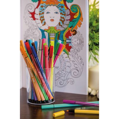 STABILO Pen 68 - Feutre pointe moyenne - heliotrope