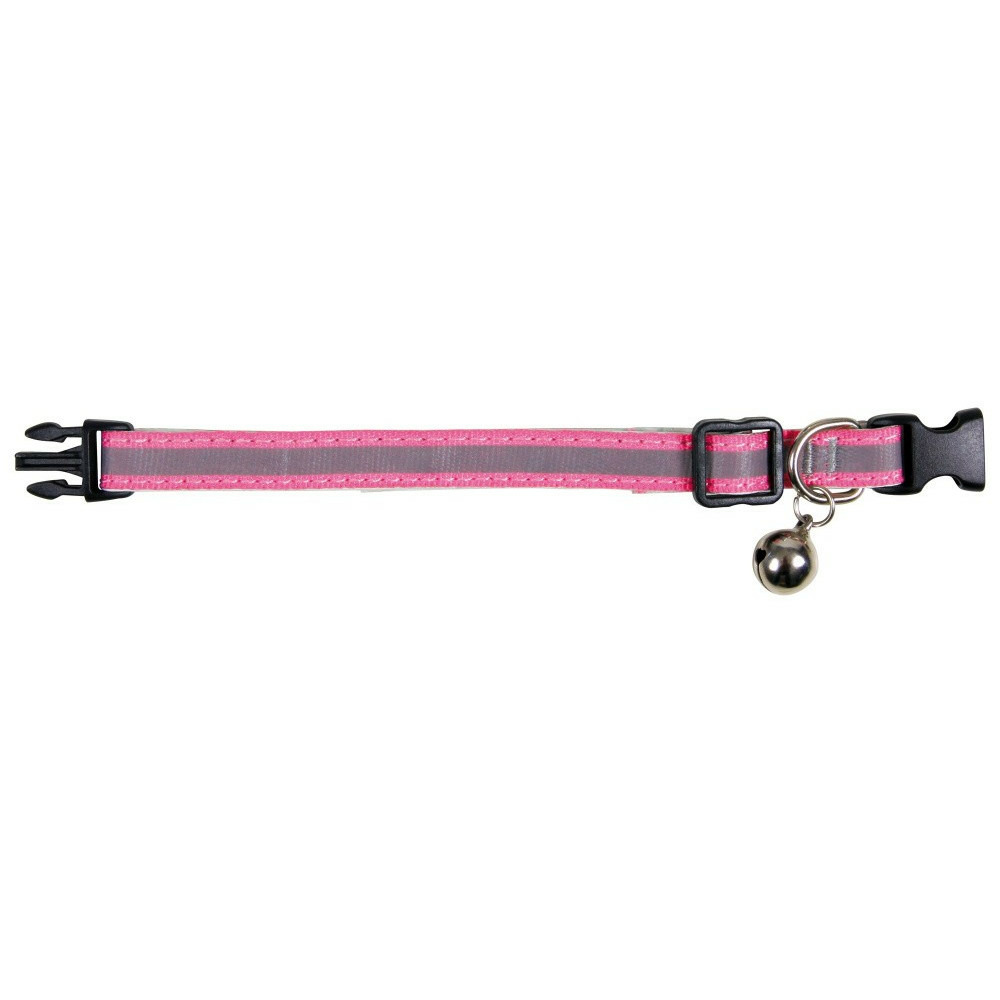 Un collier chaton, réfléchissant, nylon couleur aléatoire
