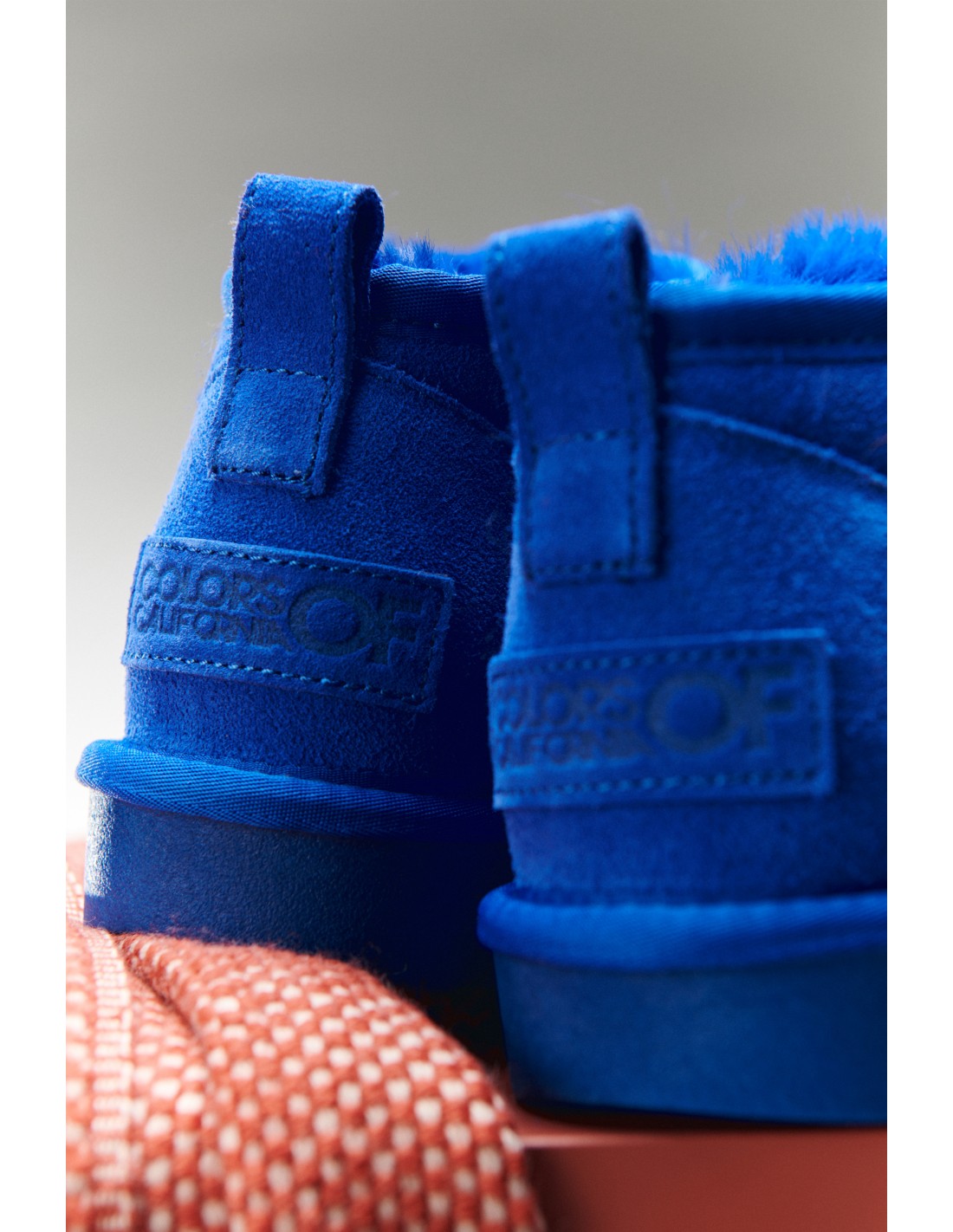 colors of california Botts Femme short winter boot in suede