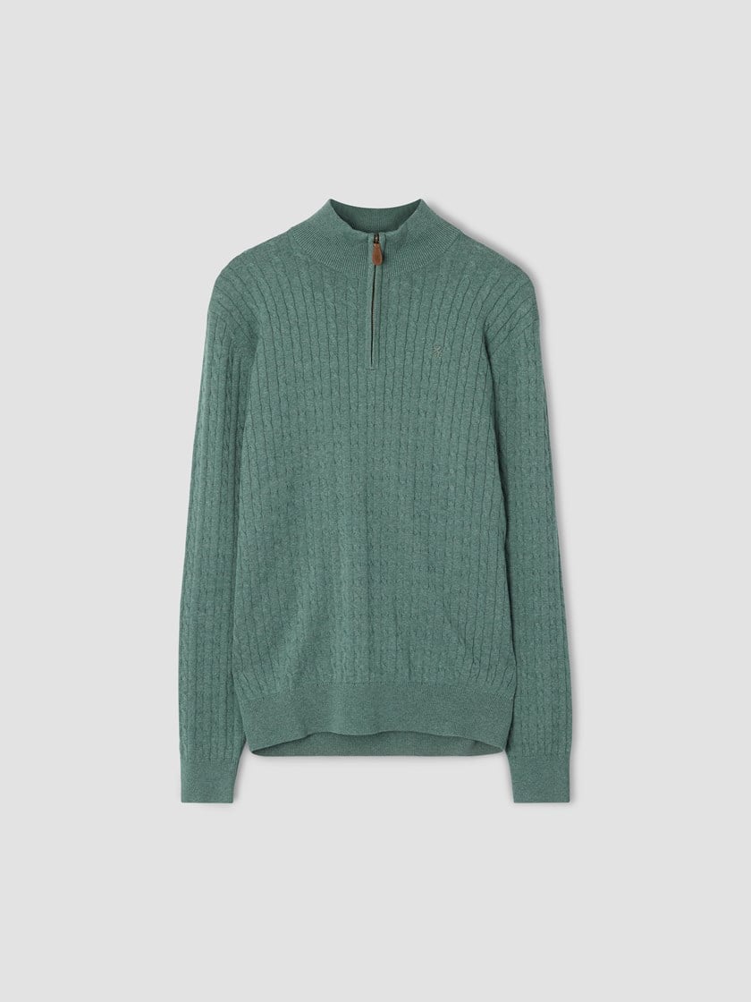 Coast zip genser Sagebrush Green