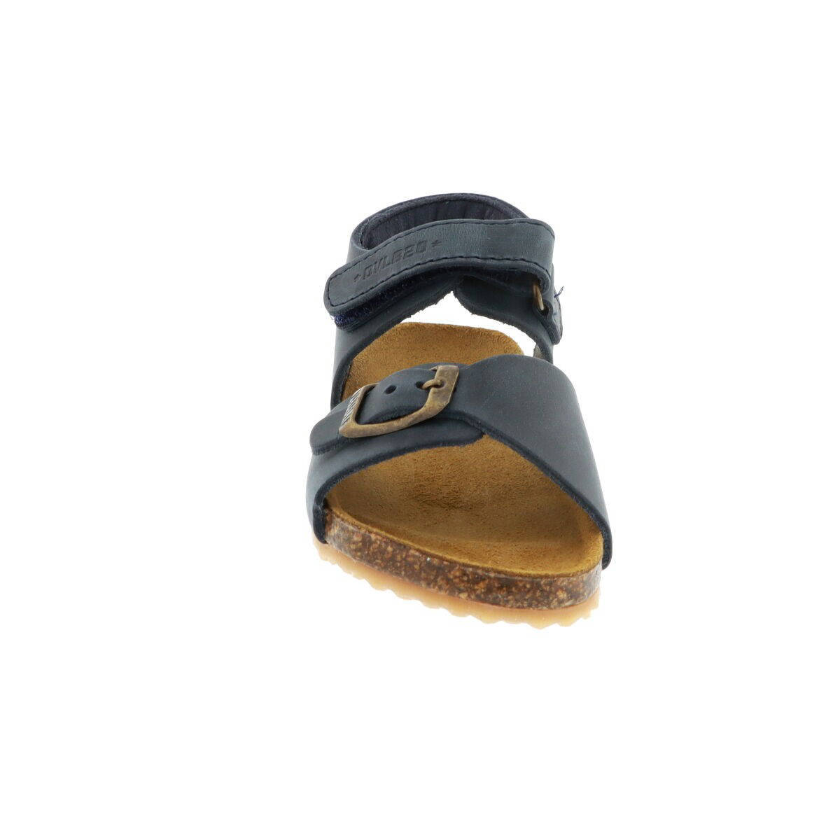Develab 48195  leren sandalen blauw