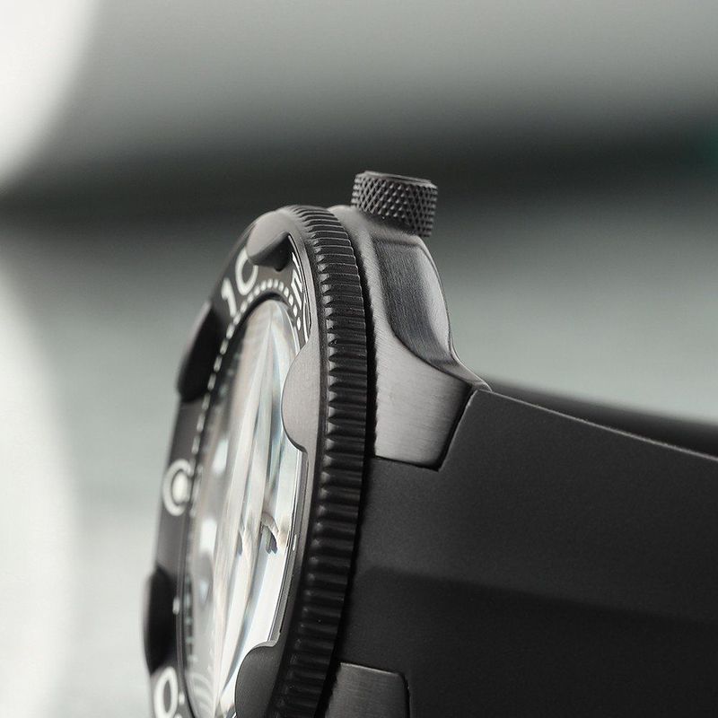 Citizen - BN0230-04E - Duikhorloge - Zwart - Rubberband - RVS Behuizing