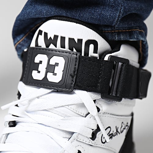 Baskets 33 Hi Core 1EW90112 White Black Silver