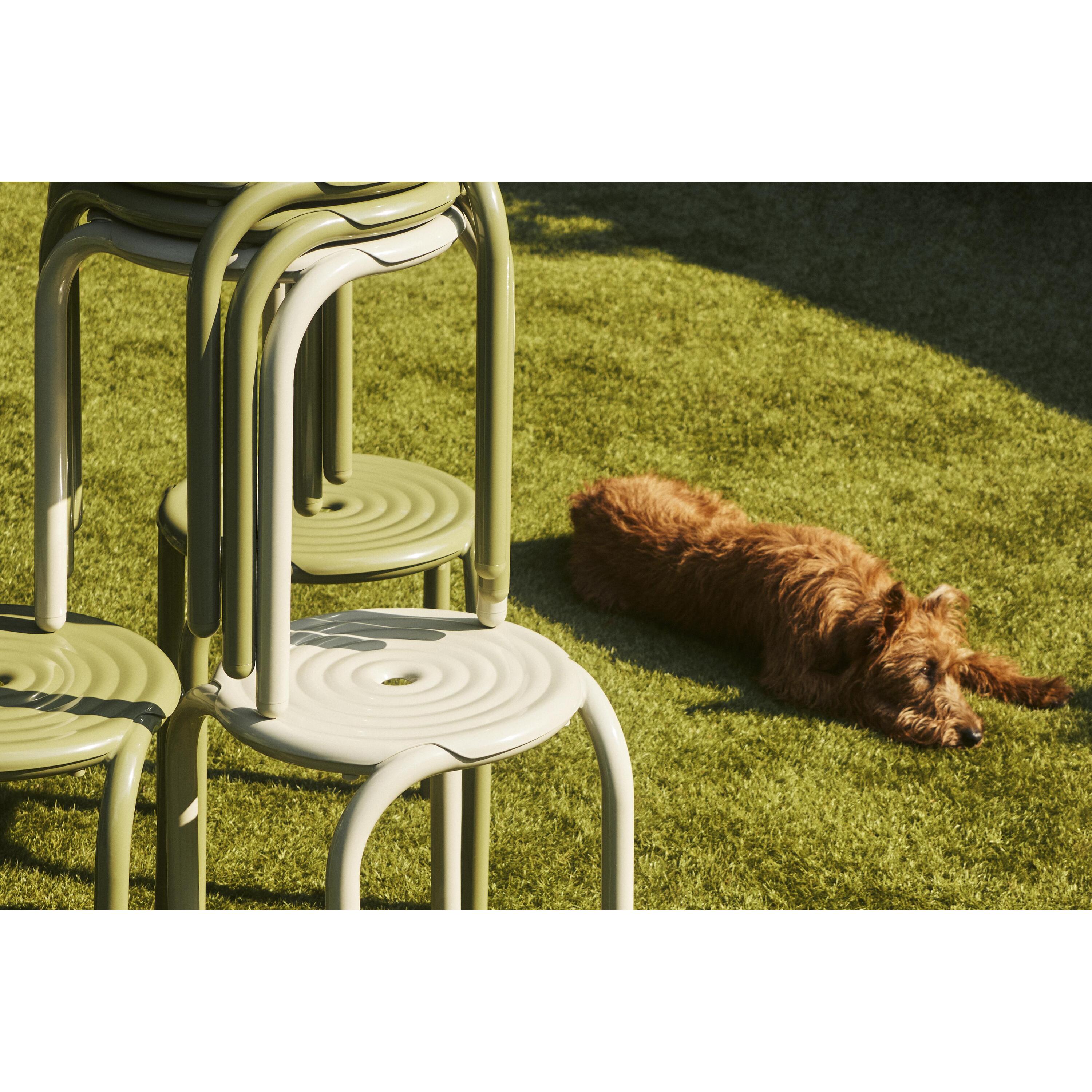Tom Dixon Groove kruk Putty