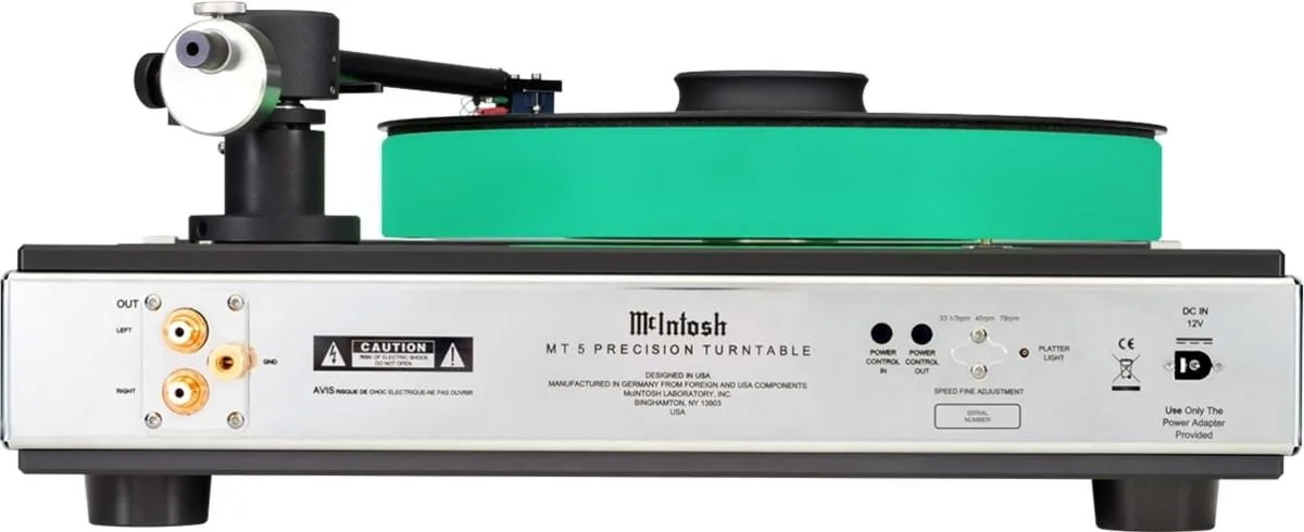 McIntosh MT5 Platines vinyle hi-fi