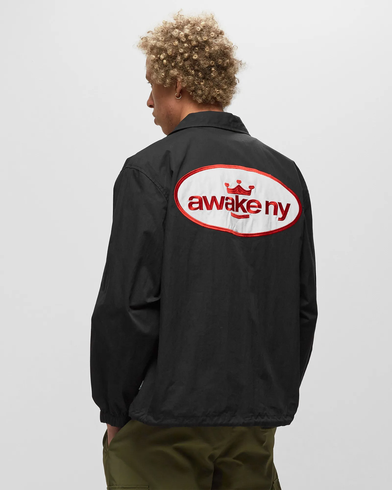 Awake KING LOGO TWILL COACHES JACKET