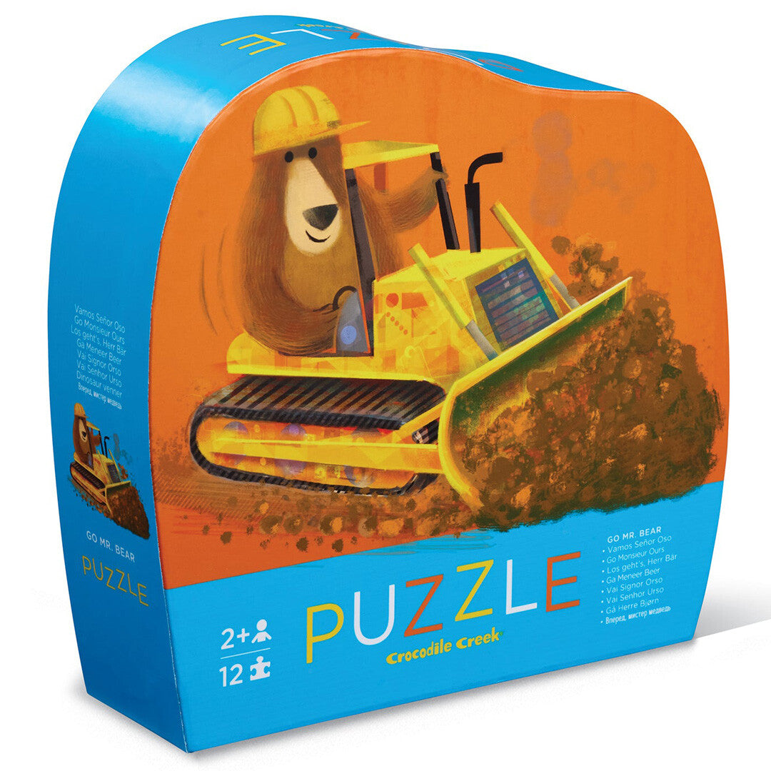 Crocodile creek puzzel beer - 12st