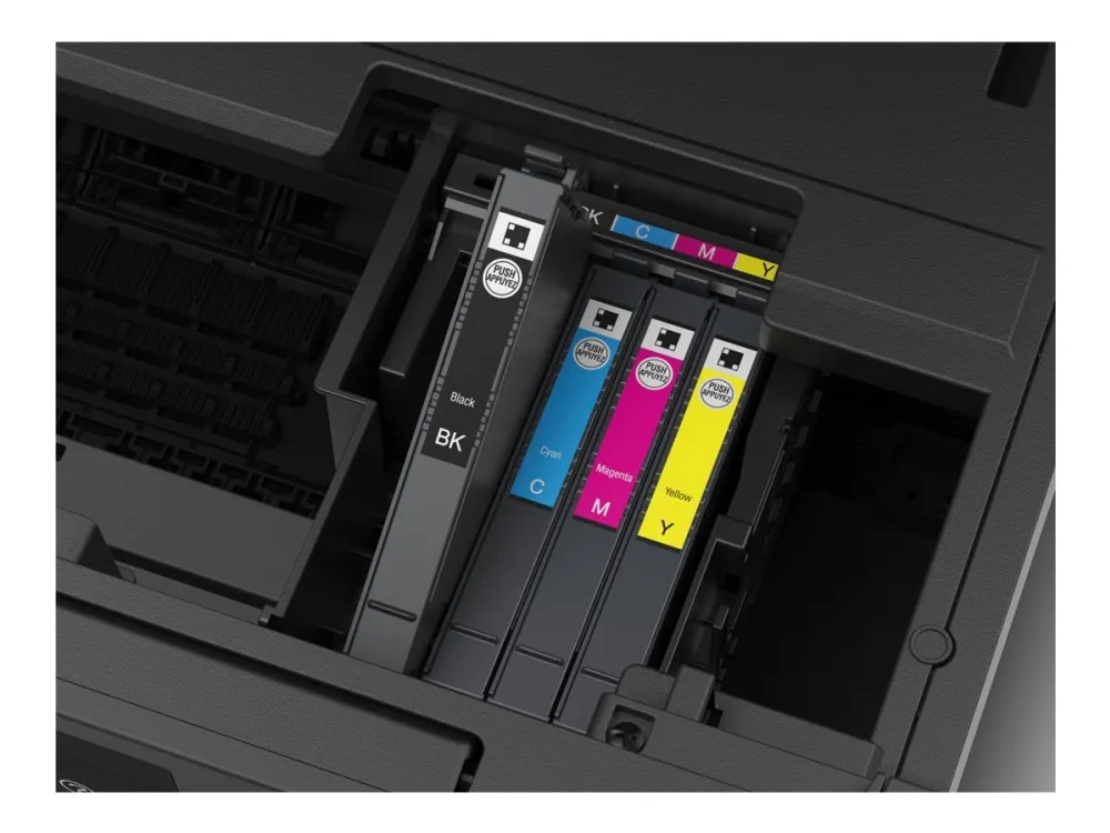 Epson WorkForce Pro WF-4820DWF - Multifunktionsprinter - farve - blækprinter - A4 (210 x 297 mm) (original) - A4/Legal (medie) - op til 25 spm (udskriver) - 250 ark - 33.6 Kbps - USB 2.0, LAN, Wi-Fi(n), USB vært