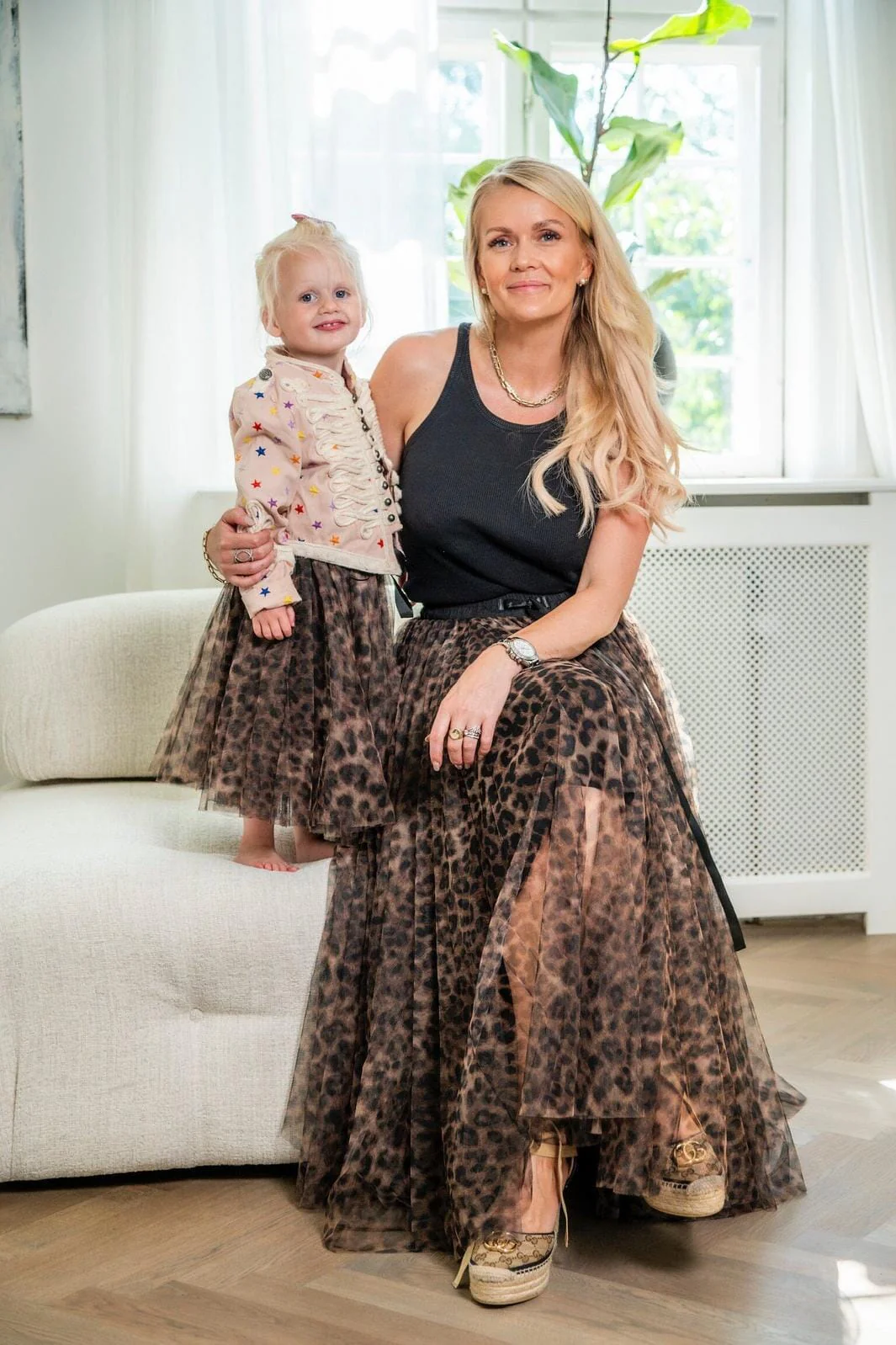 EMM Copenhagen Kids Daisy Skirt leopard