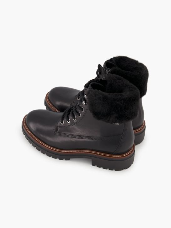 5th Avenue Schnür-Stiefelette Schwarz