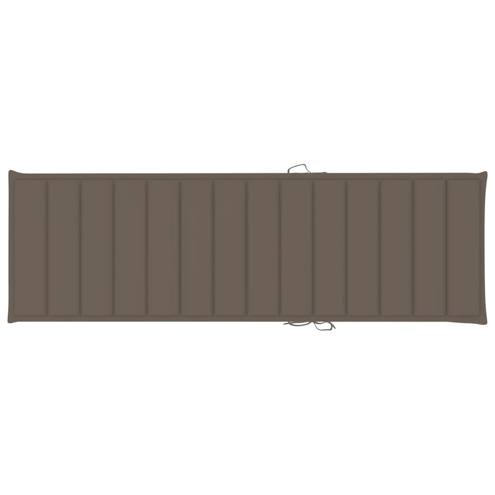 Transat chaise longue bain de soleil lit de jardin terrasse meuble d'extérieur 198 cm avec table et coussin pin imprégné 02_0