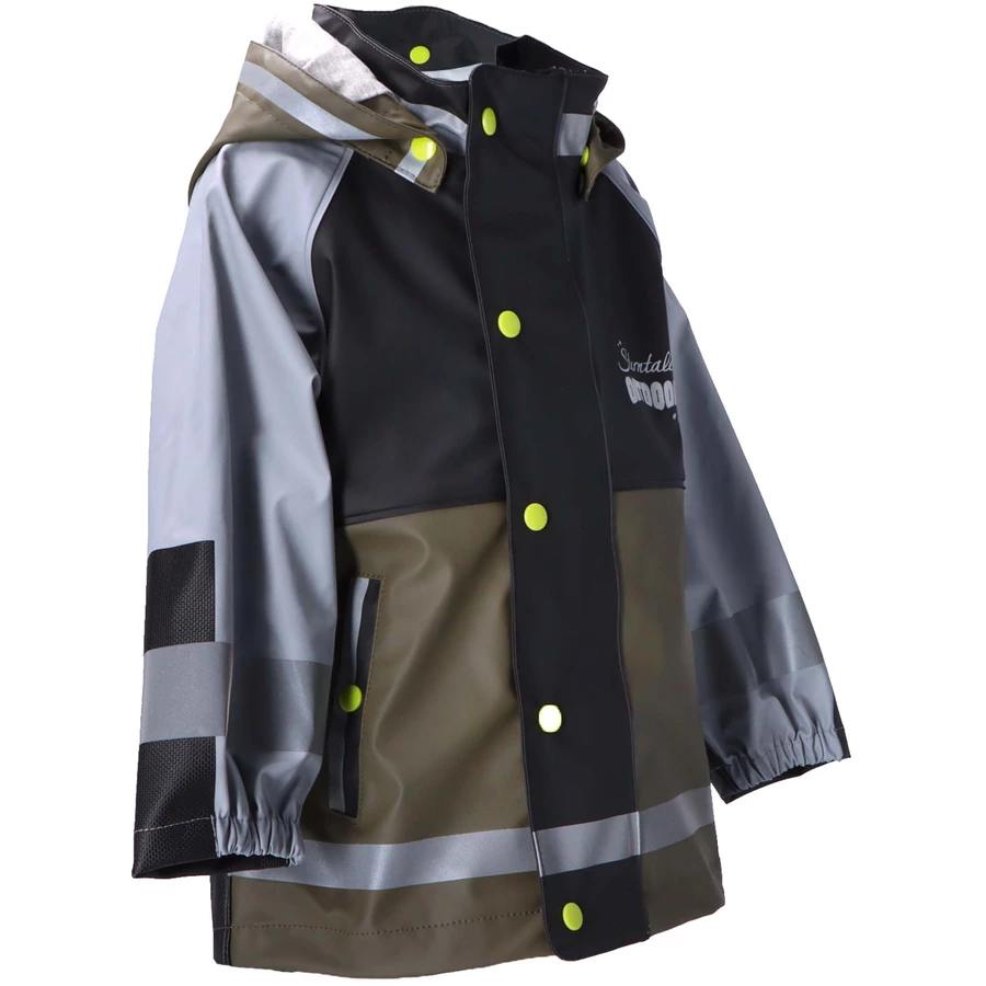 Sterntaler Funktions-Regenjacke uni dunkelgrün