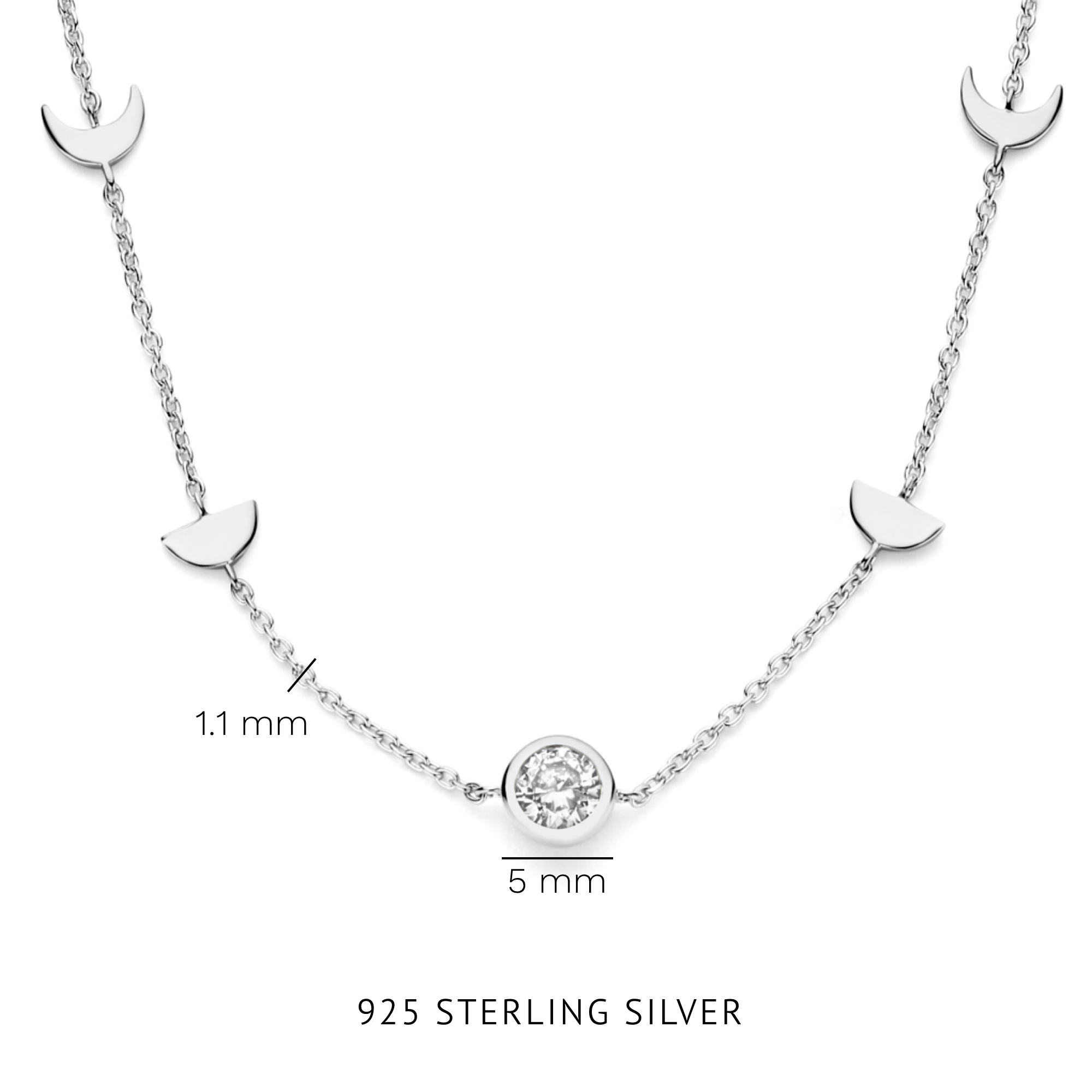 ketting Violet Hamden Violet Hamden Zilver