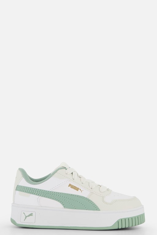 Puma Carina Street Jr Sneakers wit Leer