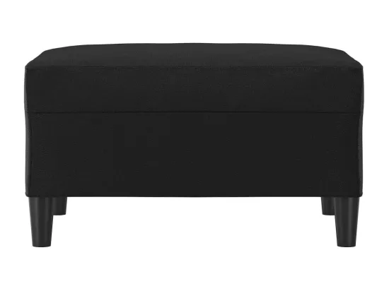 Repose-pied Noir 70x55x41 cm Similicuir