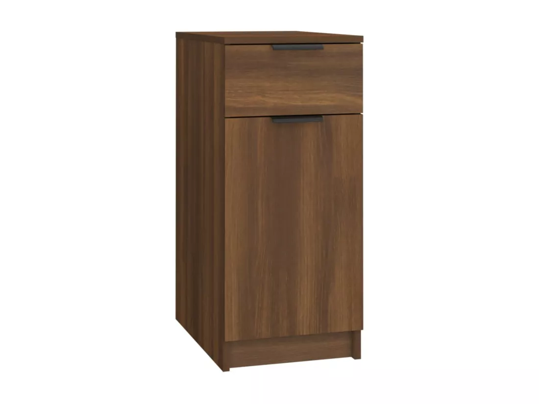 Armoire de bureau Chêne Marron 33,5x50x75 cm Bois d'ingénierie
