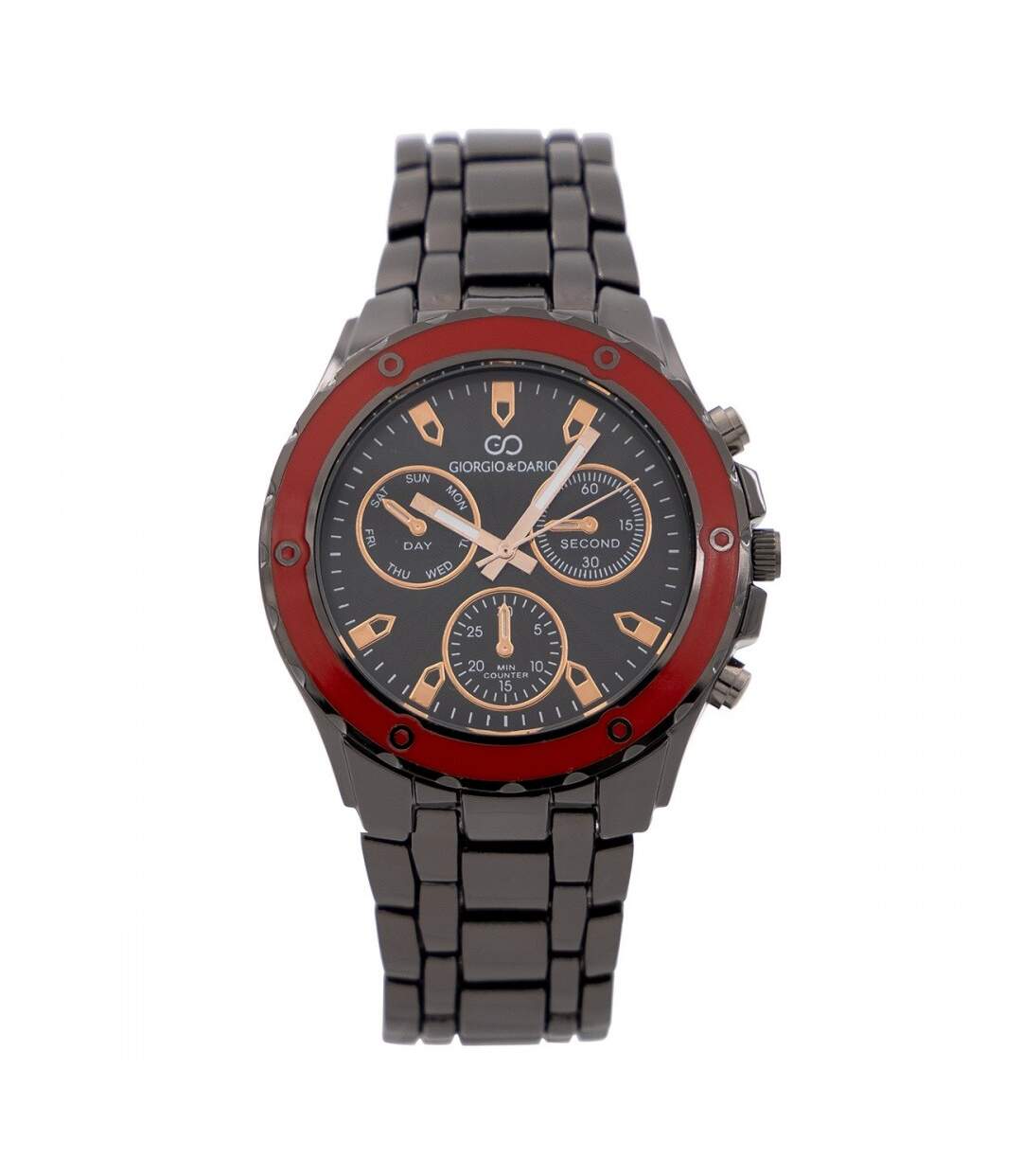 Montre Homme Métal Noir GIORGIO