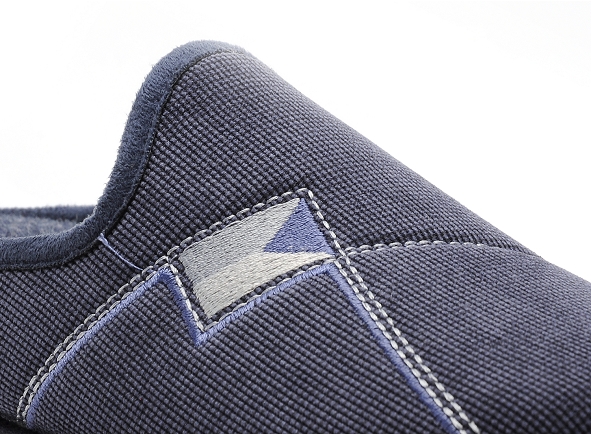 La maison de l espadrille chaussons homme 6866 5 bleu