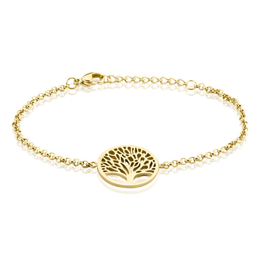 Bracelet Acier Doré Ildut