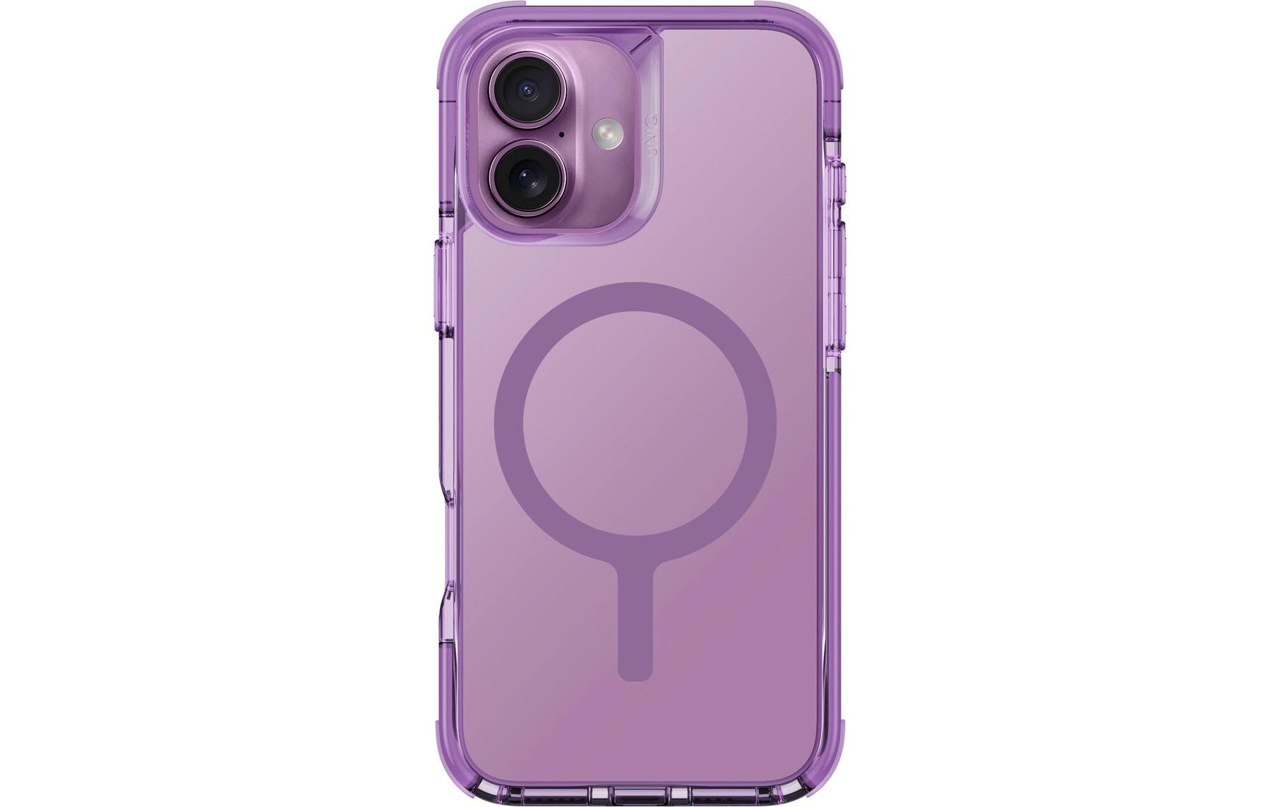Back Cover Combat Hybrid iPhone 16 Maglick PinkMagSafe-kompatible Schutzhülle für das Apple iPhone 16