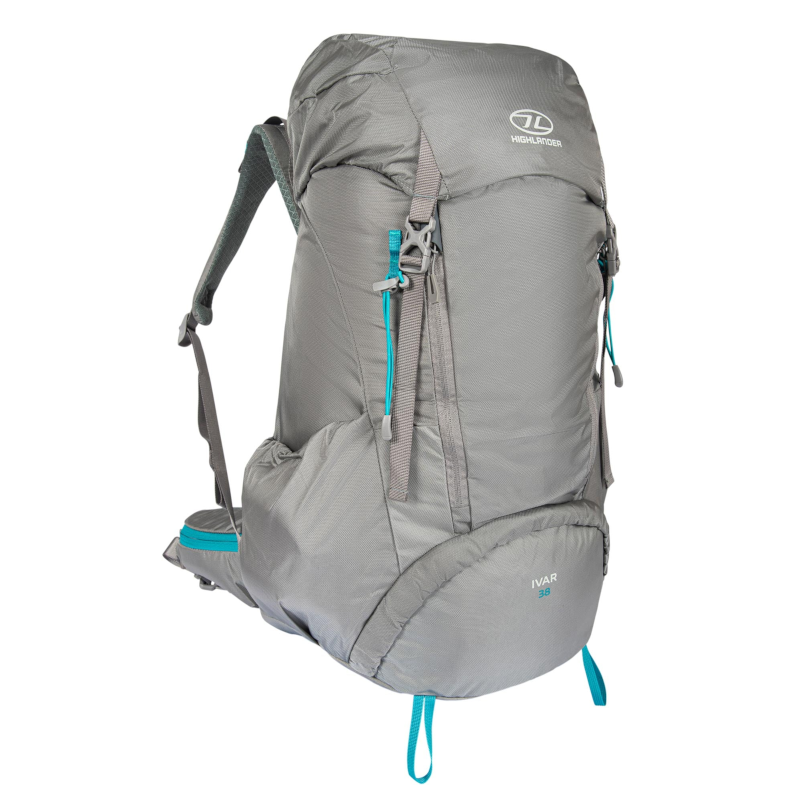 Highlander ivar 38l dames rugzak - grey